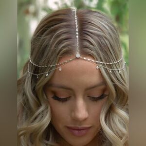Anthropologie Silver Hair Accessory